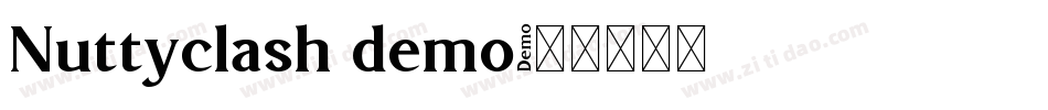 Nuttyclash demo字体转换